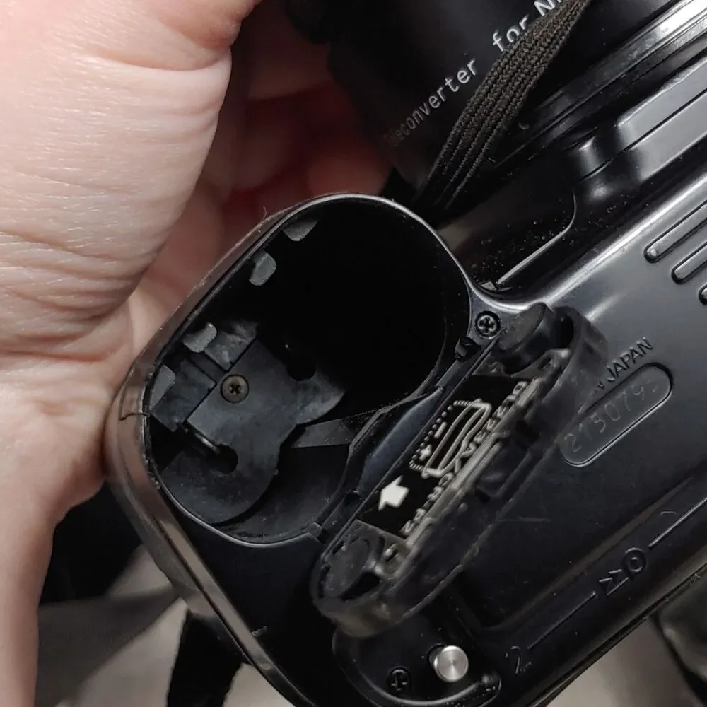 UNTESTED - Nikon N6006 AF Film Camera w/ Lens and Flash - PARTS OR REPAIR
